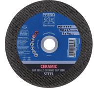 PFERD TOOLS EHT 180-2,5 CERAMIC SGP STEEL 61318025 Disque à tronçonner 180 mm 25 pc(s) acier
