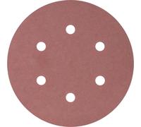 PFERD KSS 150 6 L A 400 45017140 Feuille abrasive pour ponceuse excentrique perforé Grain 400 (Ø) 15