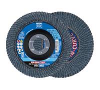 Pferd Disque à lamelles PFR 125-L Curve SGP STEELOX Ø125 mm Grain 40 – 2 pièces
