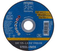 PFERD TOOLS PSF STEELOX 61721122 Disque à tronçonner 125 mm 25 pc(s) acier inoxydable, acier