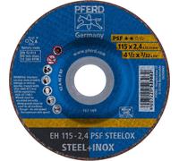 PFERD TOOLS PSF STEELOX 61740326 Disque à tronçonner à moyeu déporté 115 mm 25 pc(s) acier inoxydable, acier