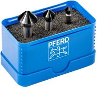 PFERD TOOLS SET KES HSS DIN 335 C90° 3 HC-FEP 25202158 Jeu de fraises coniques HSS 1 pc(s)