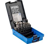 PFERD TOOLS SET KES HSS DIN 335 C90° 6 25202154 Jeu de fraises coniques HSS 1