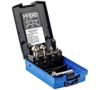 PFERD TOOLS SET UGT HSS DIN 335 C90° 5TLG 25202191 Jeu de fraises coniques 5 pièces 6.3 mm, 10.4 mm, 16.5 mm, 20.5 mm, 25 mm HSS