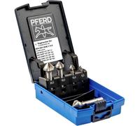 PFERD TOOLS SET UGT HSSE DIN 335 C90° 5TLG 25202194 Jeu de fraises coniques 5 pièces HSSE-Co 5 1 set