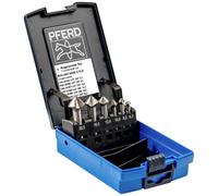 PFERD TOOLS SET UGT HSSE DIN 335 C90° 6TLG 25202195 Jeu de fraises coniques 6 pièces 6.3 mm, 8.3 mm, 10.4 mm, 12.4 mm, 16.5 mm
