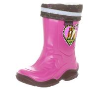 Pferdefreunde Vicky 120078, Bottes de pluie fille - Rose-TR-H4-82, 22 EU