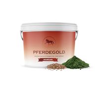 Pferdegold Manganèse 1,5 kg - Granulés pour chevaux avec complexe de manganèse & oméga 3 - Énergie & métabolisme - 100 % naturel et sans dopage - Haute biodisponibilité
