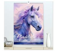 Pferdeliebe - Ein magischer Pferdekalender (hochwertiger Premium Wandkalender 2026 DIN A2 hoch), Kunstdruck in Hochglanz: Eine Hommage an die Magie und Anmut der Pferde.