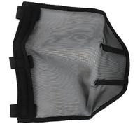 Pferdemaske, Größe L, atmungsaktives Polyester-Mesh, feiner Nasenfilter, Sonnenschutz, Bequeme Passform, Abnehmbarer Nasenschutz für große Pferde
