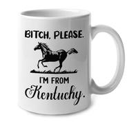 Pff, Je Viens Du Kentucky. Tasses À Thé Jolis Tasse Mignonne Tasse À Café Pour Cuisine Boissons Chaudes Maison Espresso 330Ml