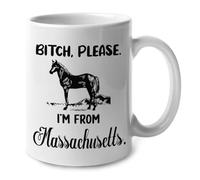 Pff, Je Viens Du Massachusetts Mug À Café Avec Anse Tasses À Thé Céramique Tasse À Café Pour Travail Espresso Cuisine Cacao 330Ml