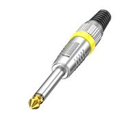 Pffiocix Adaptateur mâle 24 K contacts en or résistant à la corrosion Fileté renforcé pour microphones de studio Connecteur pour équipement de podcasting