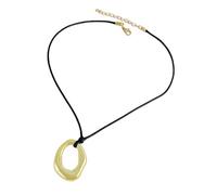 Pffiocix Collier avec pendentif en forme irrégulière, collier géométrique CCB pour filles, taille unique, Comme décrit, Comme décrit.