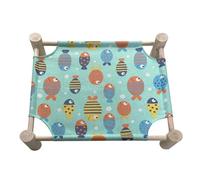 Pffiocix Hamac de rechange pour chat - Lit de camp tissé pour chats de petite et moyenne taille