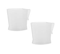 Pffiocix Lot de 2 organiseurs robustes pour étagère de réfrigérateur - Accessoire portable pour arrangement de contenants alimentaires