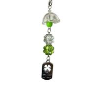 Pffiocix Luck Clovers Sangle de téléphone avec pendentif multifonction pour porte-clés ou sac, 12, Plastique