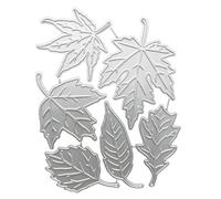 Pffiocix Matrices de découpe en forme de feuille creuse pour cartes d'anniversaire, invitations, scrapbooking, albums, feuilles