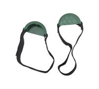 Pffiocix Protection d'orteil respirante en silicone antidérapant avec sangle à dégagement rapide pour baskets, Vert, Taille unique