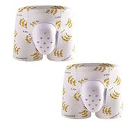 PFHKTO Lot de 2 sous-vêtements de Chirurgie du prépuce for Enfant, Boxer Respirant en Coton après circoncision, Housse de Protection(C,160)