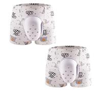PFHKTO Lot de 2 sous-vêtements de Chirurgie du prépuce for Enfant, Boxer Respirant en Coton après circoncision, Housse de Protection(A,110)