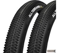 PFHKTO Pneus VTT 26x2,35 | Pneus de vélo 26 Pouces 26 2,35 | Pneu de Gravier Pliable résistant à l'usure | Pneu épais résistant à l'usure