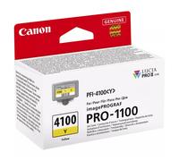Canon Cartouche d'encre PFI-4100 Y – Jaune pour imagePROGRAF PRO-1100 (6780C001)
