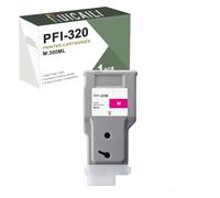 PFI320 PFI-320 Pigment Ink 300ML Compatible for PFI 320 Ink Cartridges Use for Canon lmagePrograf TM-200 TM-205 TM-250 TM-255 TM-300 TM-305 TM-350 TM-355 Printer (1PK-M)