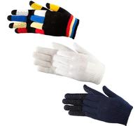 PFIFF 011278 Gants d'équitation à Picots pour Enfant Bleu Taille Unique