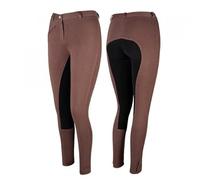 PFIFF 101197, Pantalon d'équitation Femme, Brown (Brown/Black), 38