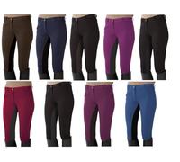 PFIFF 101197 Pantalon d'équitation pour Enfant 8-9 Ans Bleu/Noir