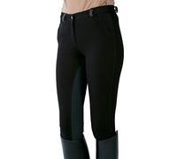 PFIFF 101249 culotte enfant bicolore Elisa, très douce, à la mode, fond tissu, noir / gris, 158