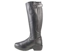 PFIFF 101704 Corby Bottes en Cuir synthétique doublées Noir Taille 42 Hauteur 45 / Mollet 41