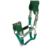 PFIFF 102433-205-Pony Licol en Plastique pour Cheval Vert/Rose Taille S