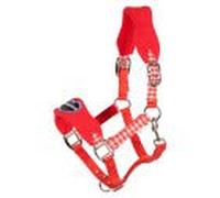 PFIFF 102433-219-Pony Licol en Plastique pour Cheval Rouge Taille S