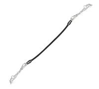 PFIFF 102612 Support de plafond avec cordon en nylon noir et acier inoxydable Taille unique