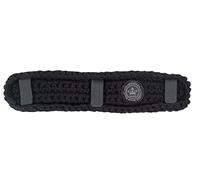 PFIFF 102656 Tapis de bridon Long en Crochet Noir