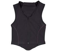 PFIFF 102842 Protection dorsale pour enfant Motif ange gardien Noir/rose Taille L