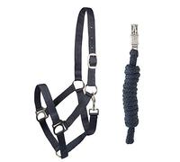 PFIFF 102931 Ensemble Licol et Tricot en Plastique Motif Poney Bleu foncé