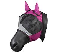 PFIFF 102943 Masque Anti-Mouches avec Protection UV pour Cheval Rose