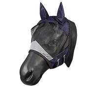 PFIFF 102943 Shetty Masque Anti-Mouches avec Protection UV pour Cheval Bleu foncé