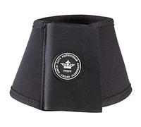 PFIFF 102998 Paire de Cloches à Sauter avec Fermeture Velcro en néoprène Noir Taille S