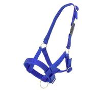 PFIFF 103101 Pako Licol en alpaga avec Fermeture à Clip Bleu foncé Taille réglable