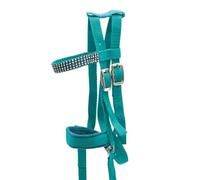 PFIFF 103126 Lotty Bridon pour Chevaux de Jeu et de Bois, Taille Unique, Turquoise
