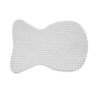 PFIFF Active Soft Gel Pad Free Air, avec/sans couronne en fausse fourrure, structure nid d'abeille, Full, transparent