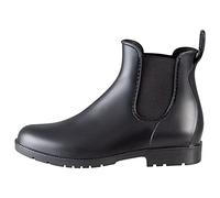 PFIFF Bottes d'équitation en PVC pour femme Noir Taille 34