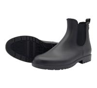 PFIFF Bottines Jodhpur en PVC avec doublure intérieure - Bottines d'hiver doublées - Noir - Pour femme - Pointure 29-42, Noir, 35 EU