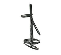 PFIFF Bridon de Cheval Kent avec Bandeau Noir/argenté