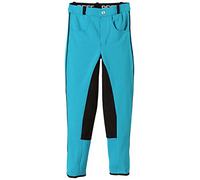 PFIFF - Enfant Pantalon d'équitation - Turquoise - FR: 13 ans (Taille Fabricant: 158 cm)