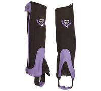 PFIFF Femme 7432 Mini-Chaps Enfant Noir/Violet 12 Ans 8 Ans Noir/Violet